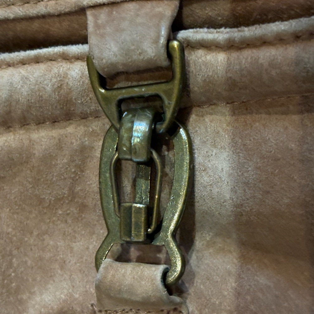 Gallery suede coat. Large. Very heavy. - Picture 2 of 8